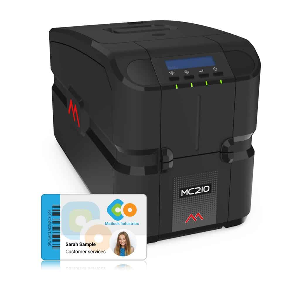 玛迪卡 EDIsecure Matica MC210 证卡打印机｜设备与配套核对