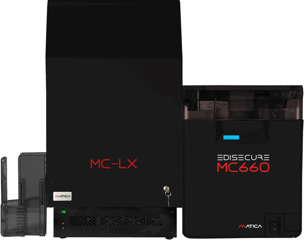 玛迪卡 EDIsecure Matica LCP9660 证卡打印机｜设备与配套核对