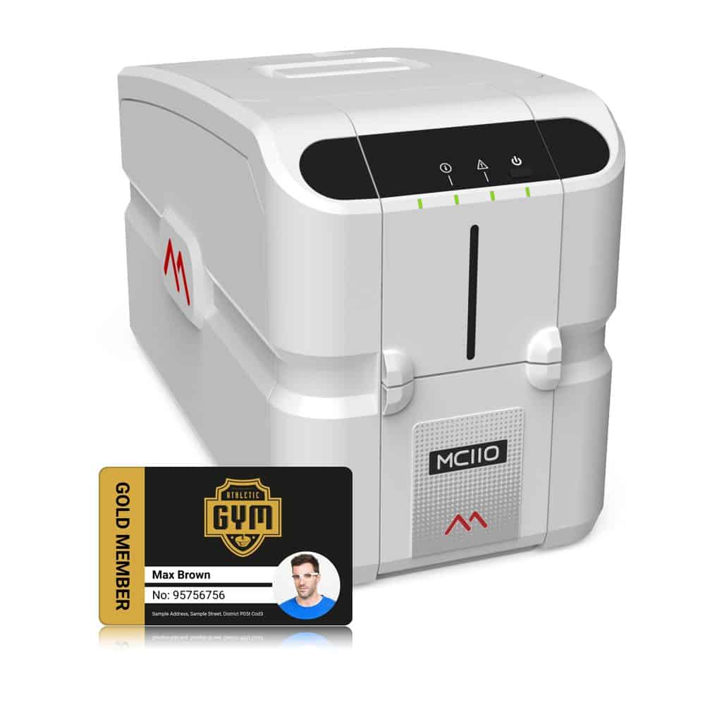 玛迪卡 EDIsecure Matica MC110 证卡打印机｜设备与配套核对